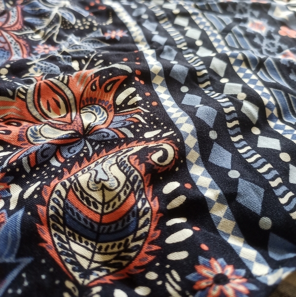 NWT Boohoo High Waist Boho Print Flowy Shorts US 12/UK 16 - Picture 6 of 6